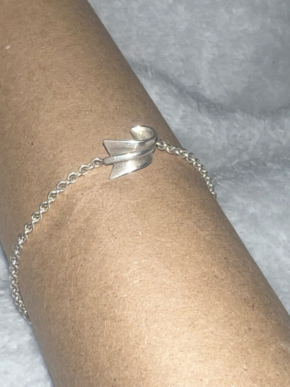 Tiffany & Co sterling silver bent arrow Bracelet